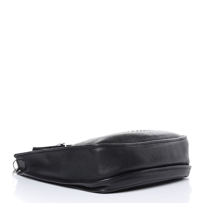Hermes Taurillon Clemence Evelyne III GM Black 4 of 10