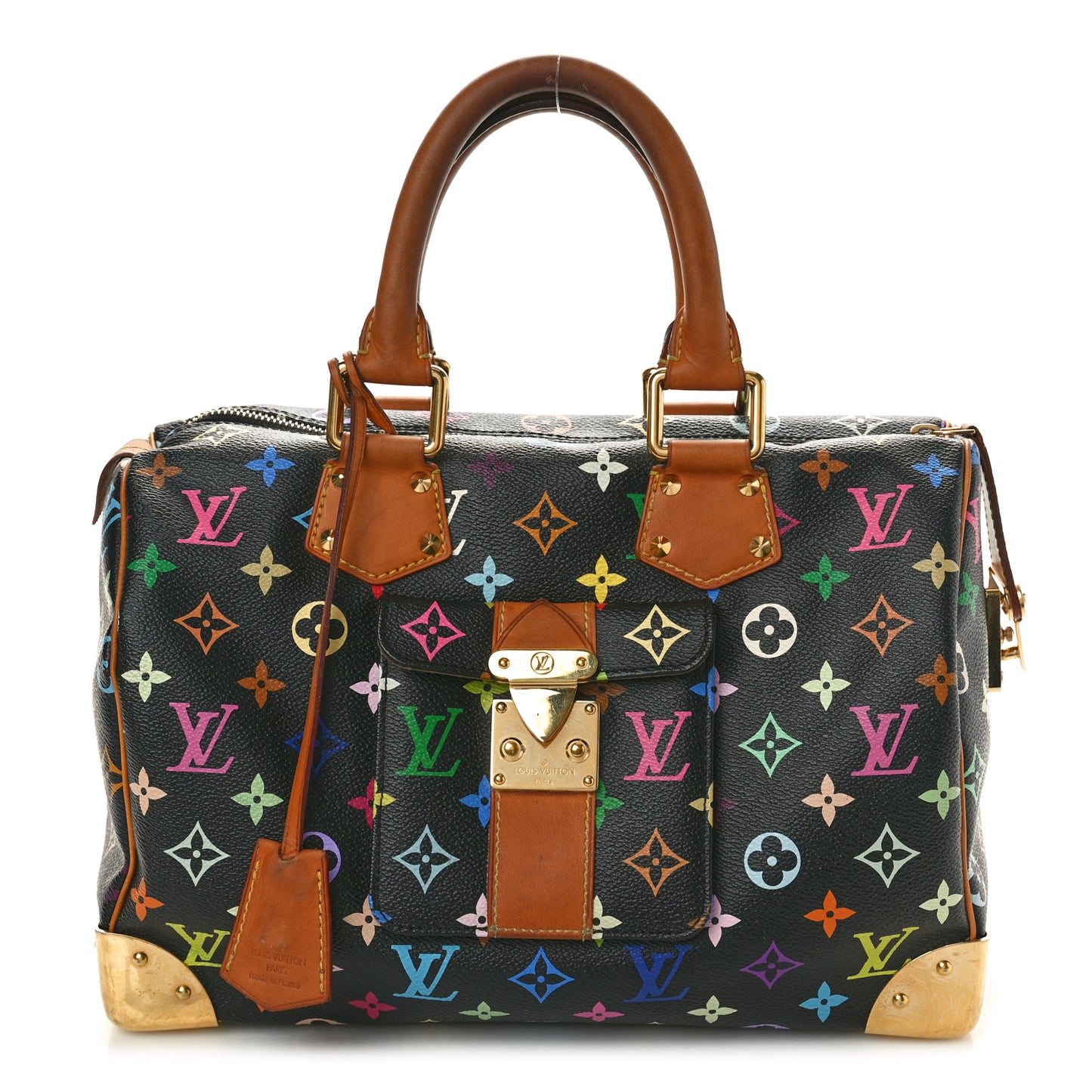 Monogram Multicolor Speedy 30 Black