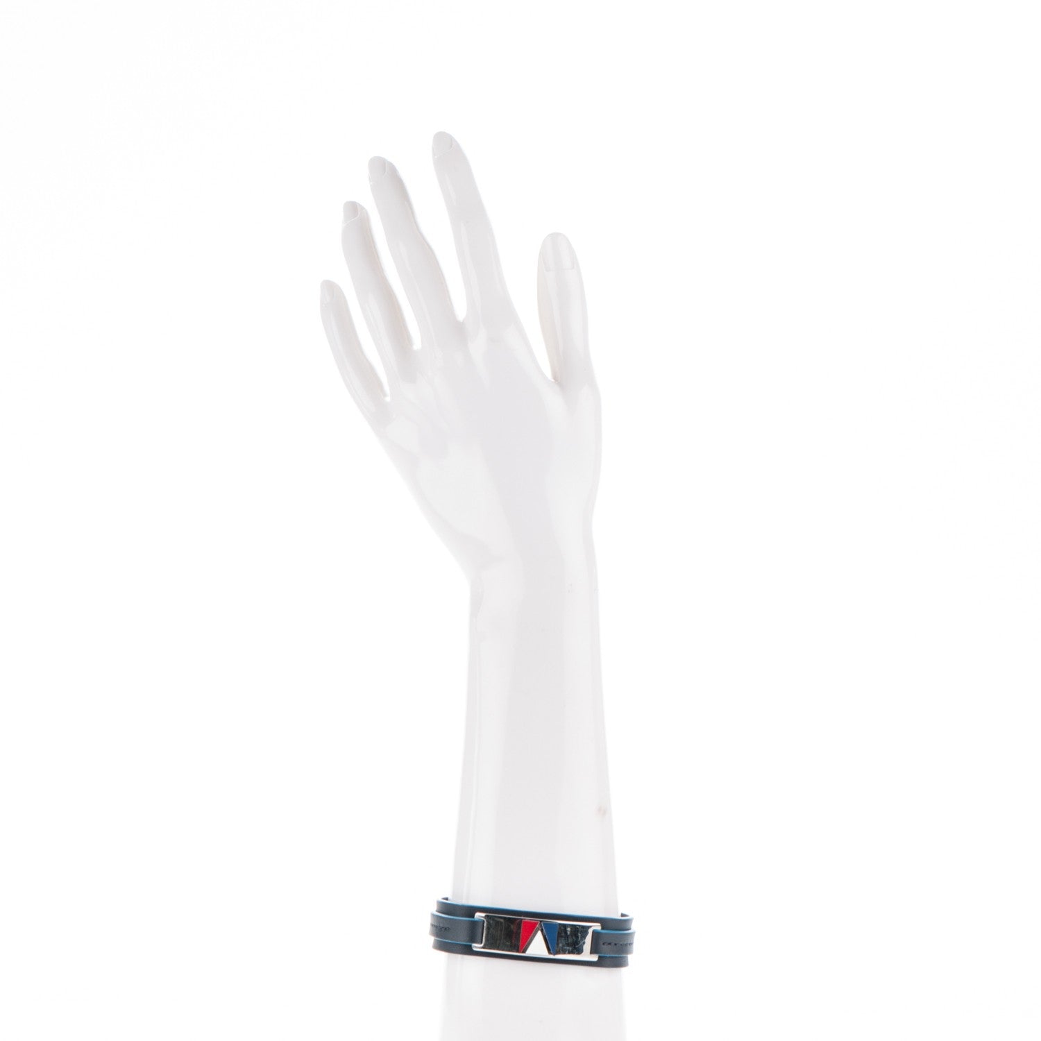 Louis Vuitton Calfskin Gaston V Bracelet Black 2 of 4