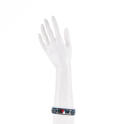 Louis Vuitton Calfskin Gaston V Bracelet Black 2 of 4