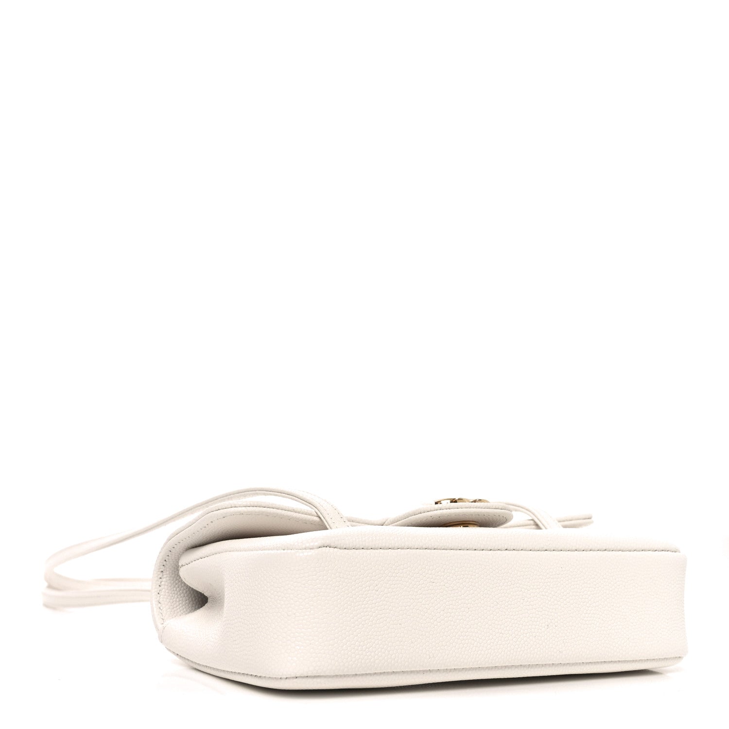 Chanel Shiny Caviar Mini Preppy Coco Shoulder Bag White 4 of 11