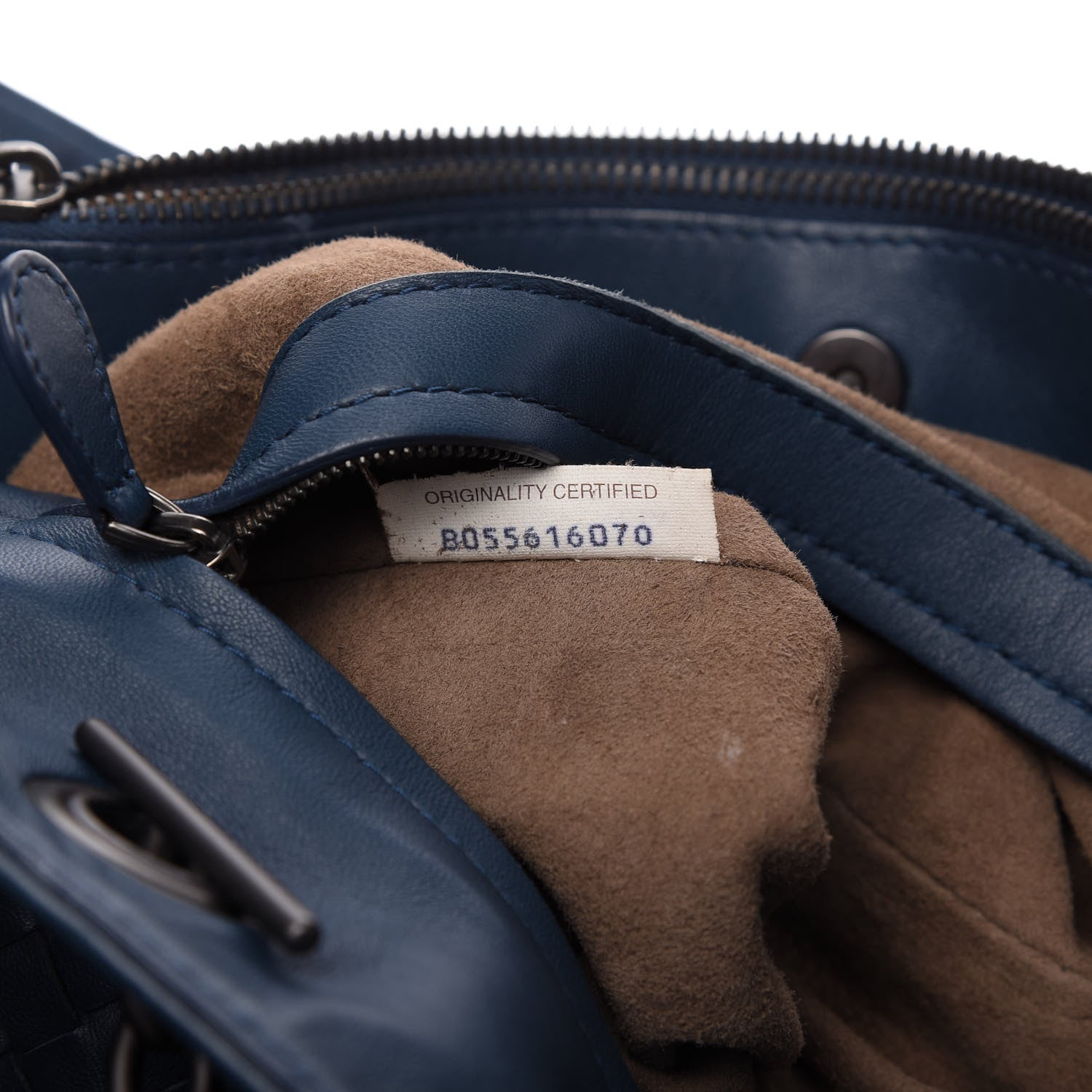 Bottega Veneta Nappa Intrecciato Large Tote Denim 9 of 10