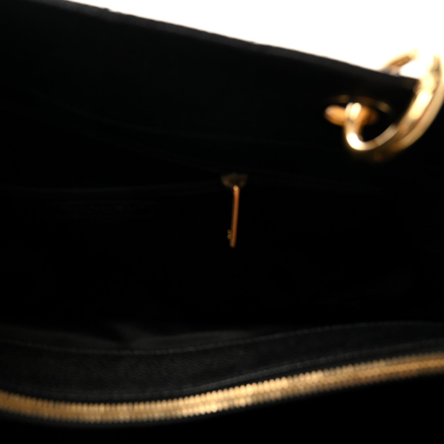 Chanel Caviar Quilted XL Grand Shopping Tote GST Black 5 of 10