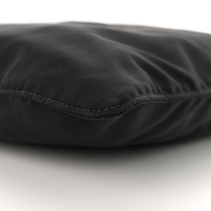 Prada Tessuto Nylon Saffiano Flat Messenger Bag Black 8 of 9