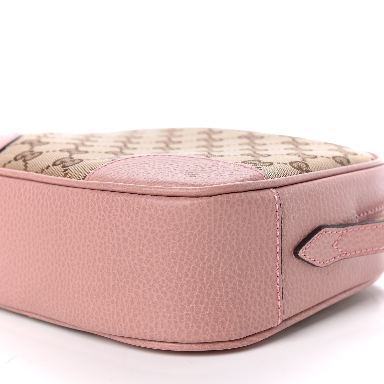 Gucci Monogram Mini Bree Messenger Bag Beige Soft Pink 6 of 9