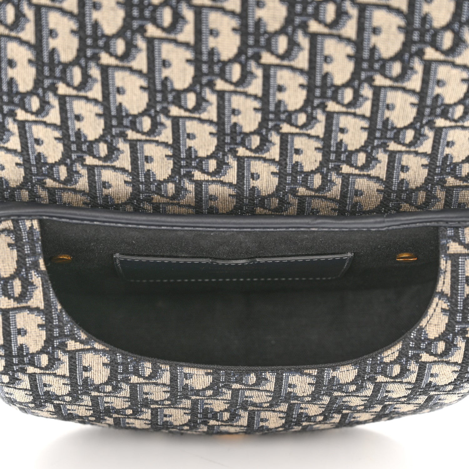 Christian Dior Oblique Medium Bobby Flap Blue 5 of 9