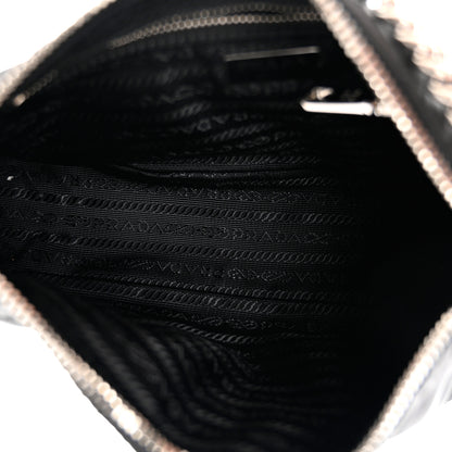 Prada Nylon Tessuto Impuntu Quilted Crossbody Bag Black 5 of 10
