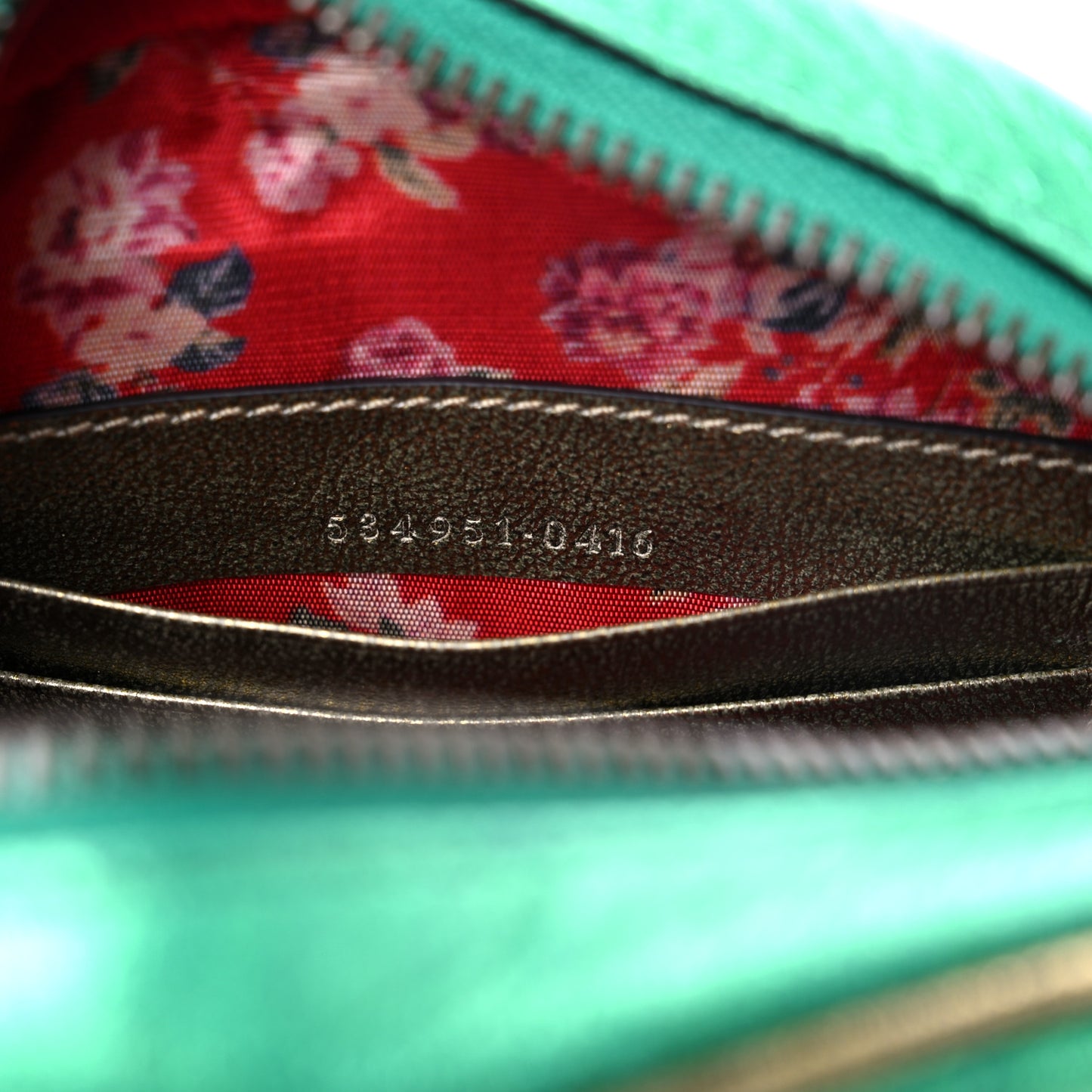 Laminated Nappa Trapuntata Mini Zumi Dome Shoulder Bag Rosso Jasmine Green Rame