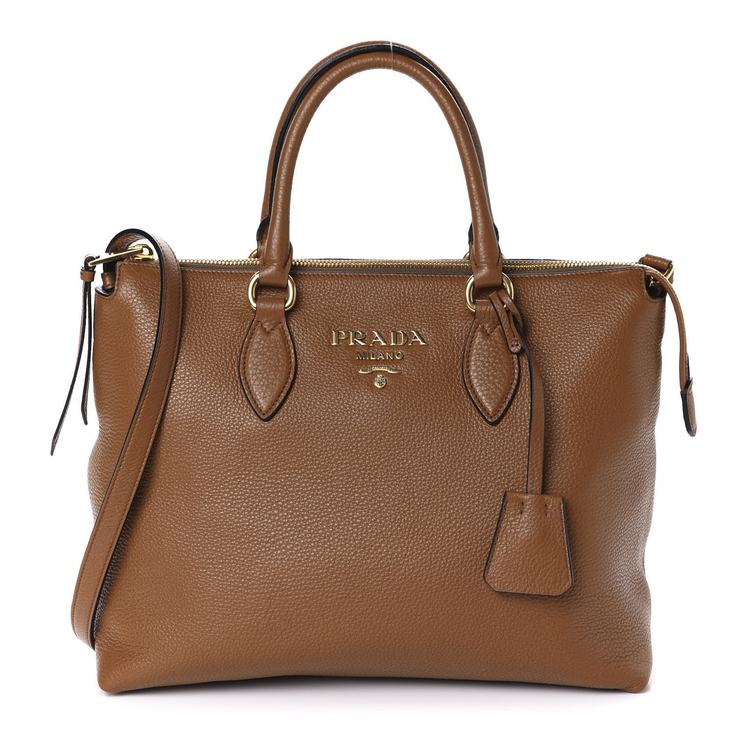 Prada Vitello Phenix Tote Cannella 1 of 10