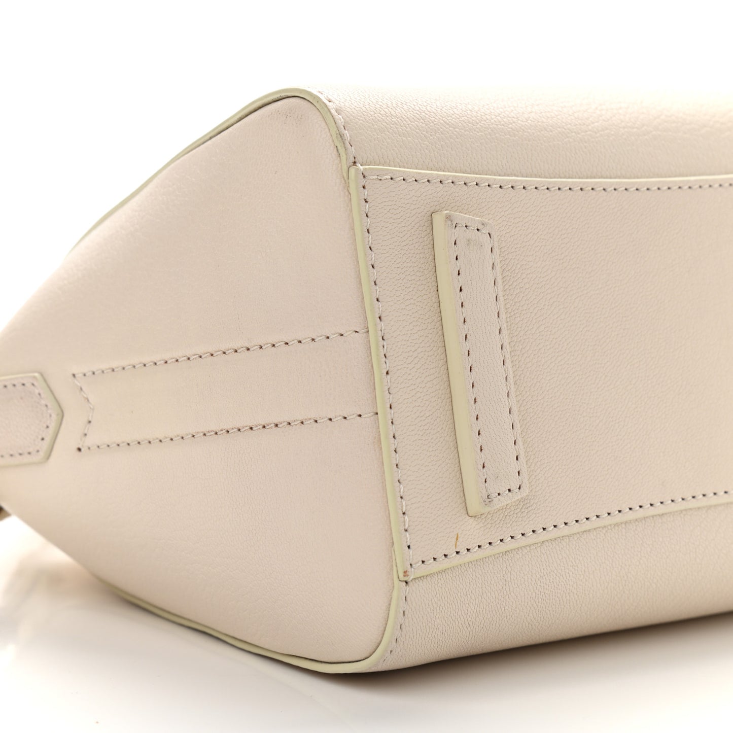 Sugar Goatskin Mini Antigona White