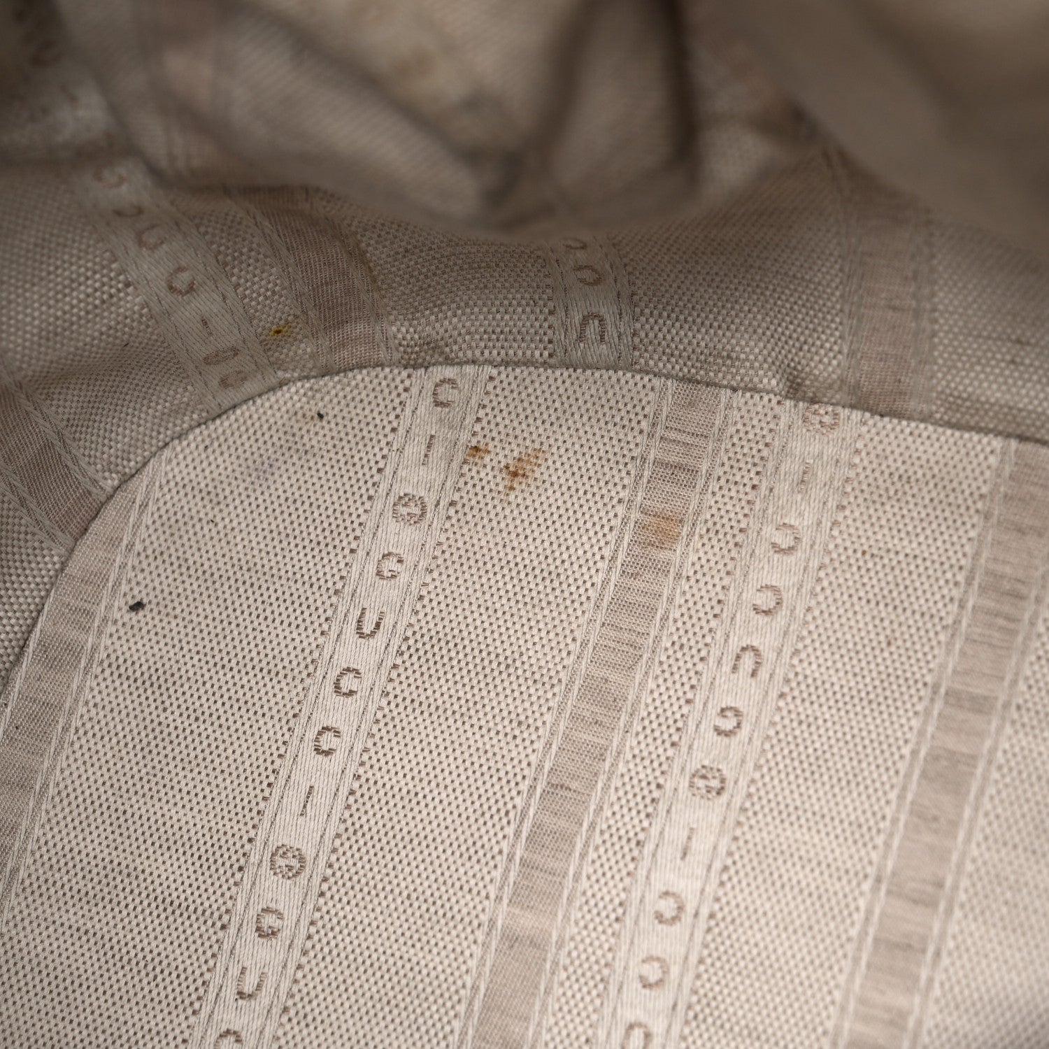 Gucci Bright Diamante GG Monogram Studded Medium Bucket Bag Red 13 of 33