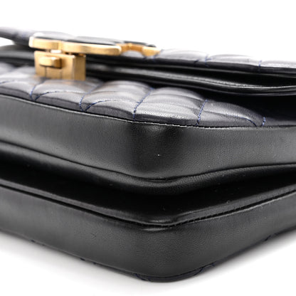 Chanel Lambskin Quilted Small CC Chic Flap Black 8 of 9