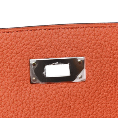 Hermes Togo Kelly Retourne 28 Orange Poppy 24 of 34