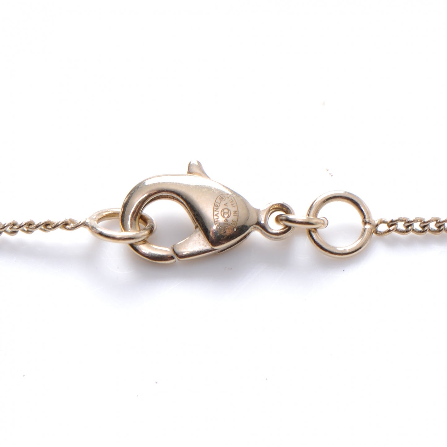 Camelia CC Logo Necklace