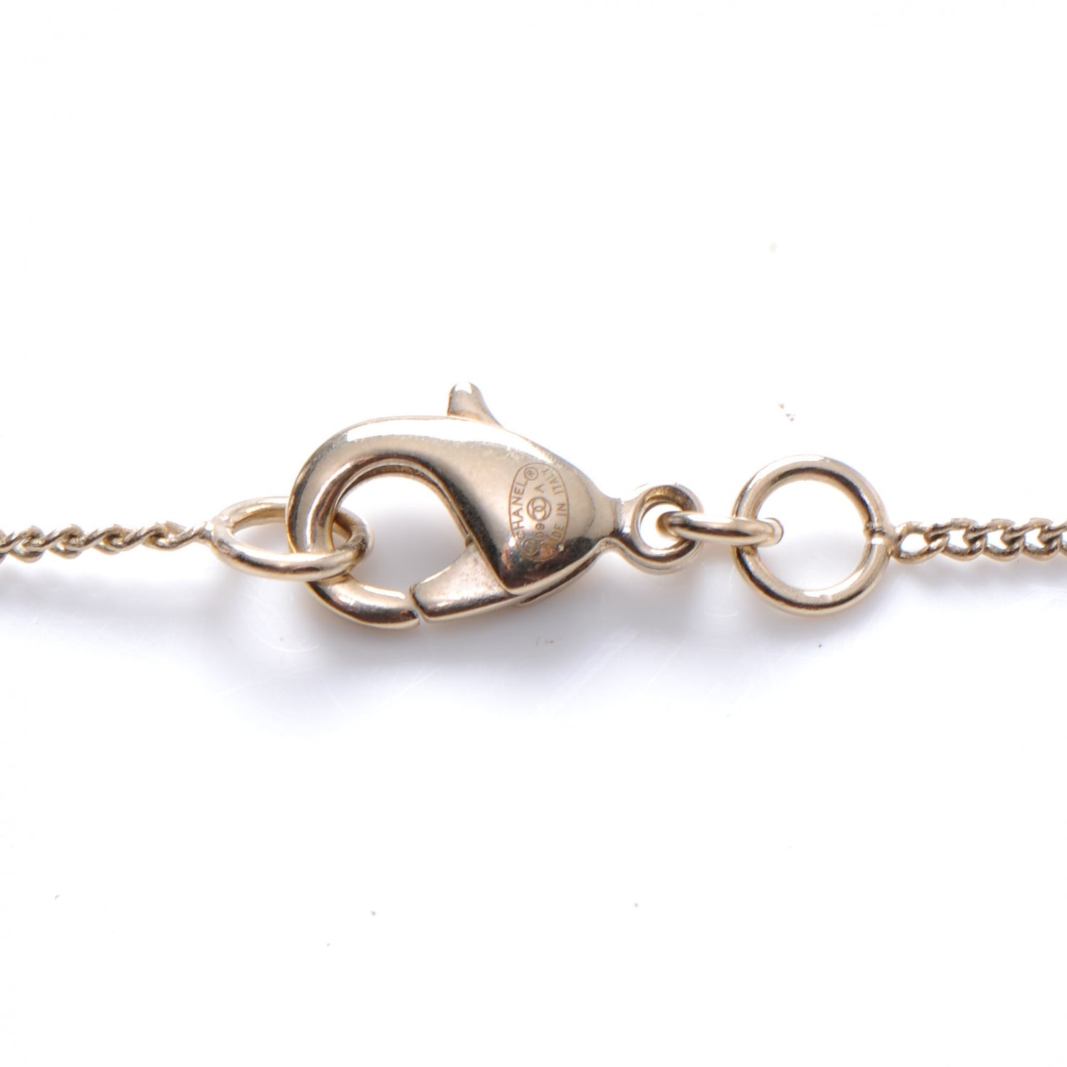 Chanel Camelia CC Logo Necklace 4 of 4