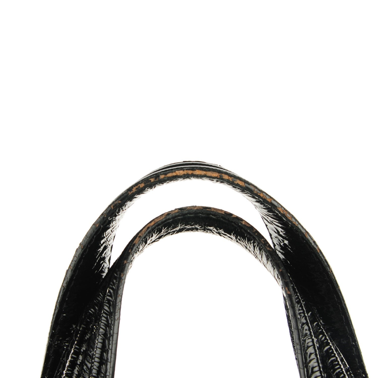 Givenchy Crinkled Patent Calfskin Small Nightingale Black 7 of 7