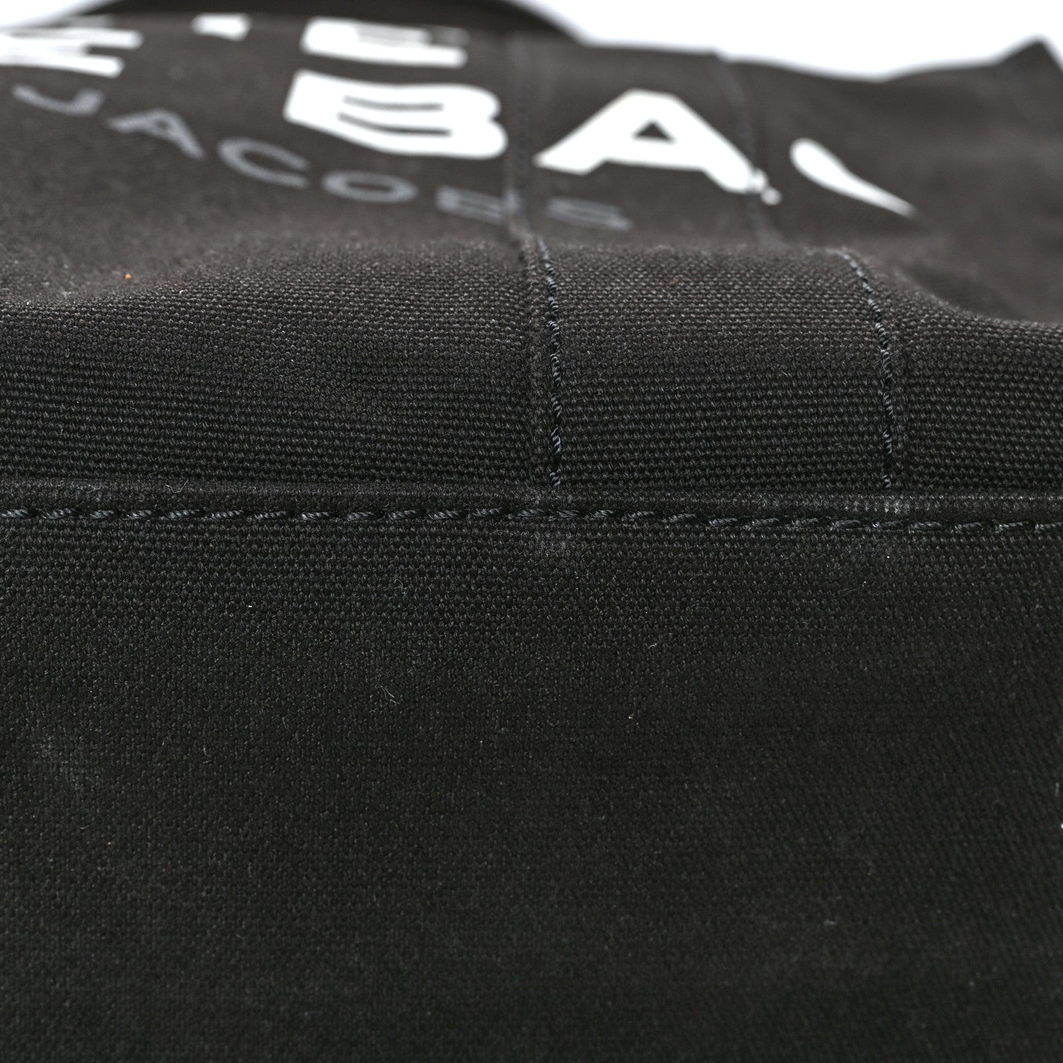 Marc Jacobs Cotton Canvas Large The Tote Bag Black 11 of 11