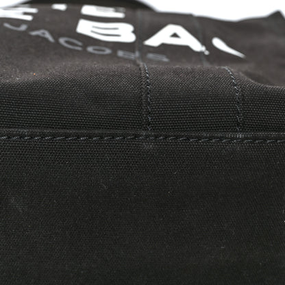 Marc Jacobs Cotton Canvas Large The Tote Bag Black 11 of 11