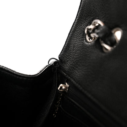 Chanel Caviar Quilted Jumbo Single Flap Black 15 of 17