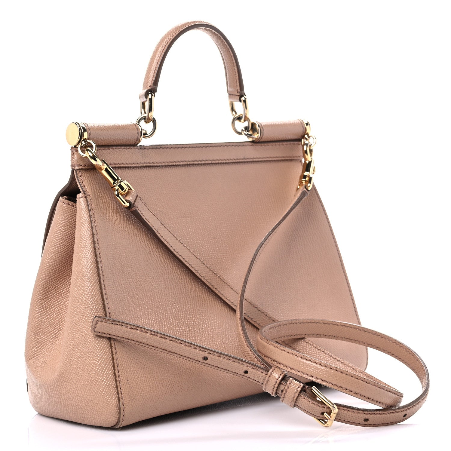 Dolce & Gabbana Dauphine Medium Miss Sicily Satchel Beige 4 of 23