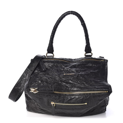 Givenchy Tumbled Sheepskin Medium Pandora Bag Black 1 of 9