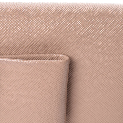 Prada Saffiano Bow Continental Wallet Orchidea 16 of 18