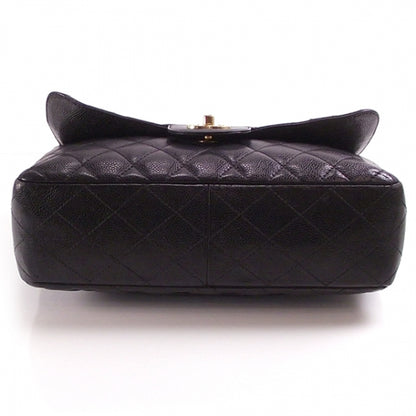Chanel Caviar Jumbo Double Flap Black 5 of 13