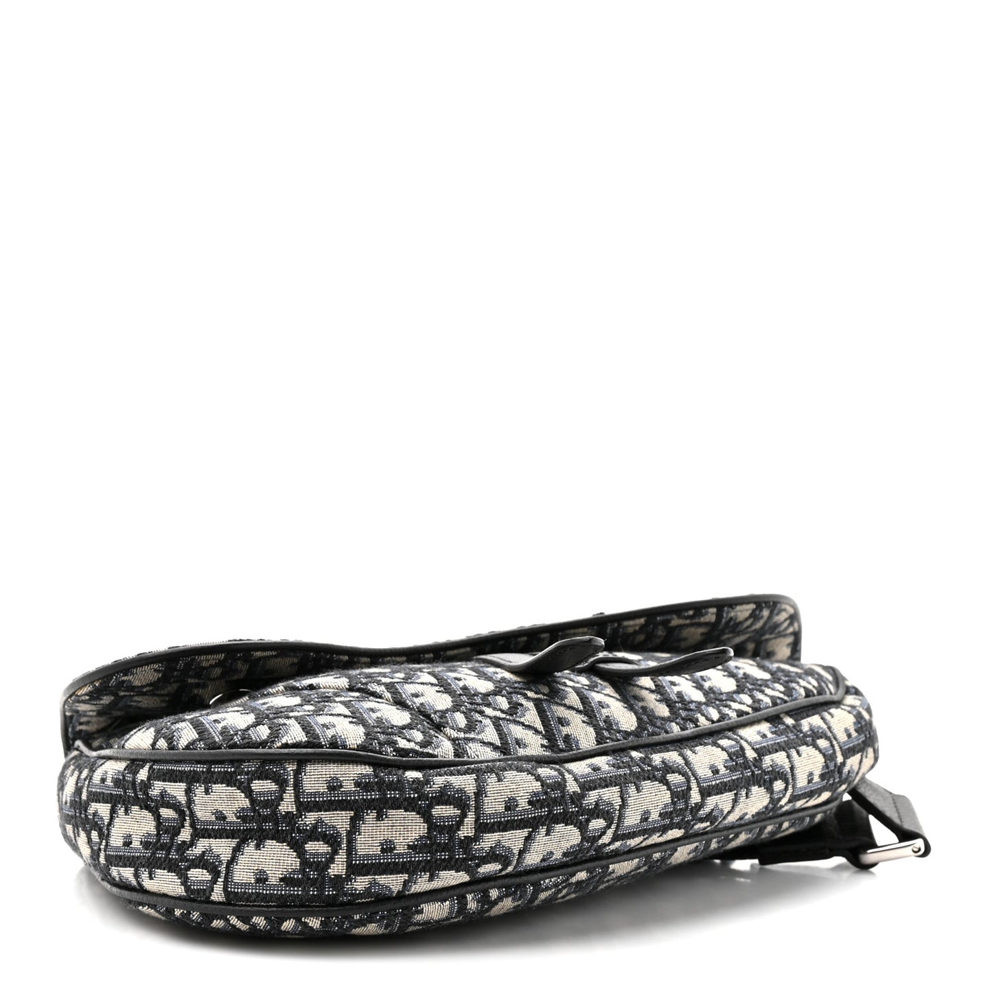 Oblique Mens Saddle Bag Blue