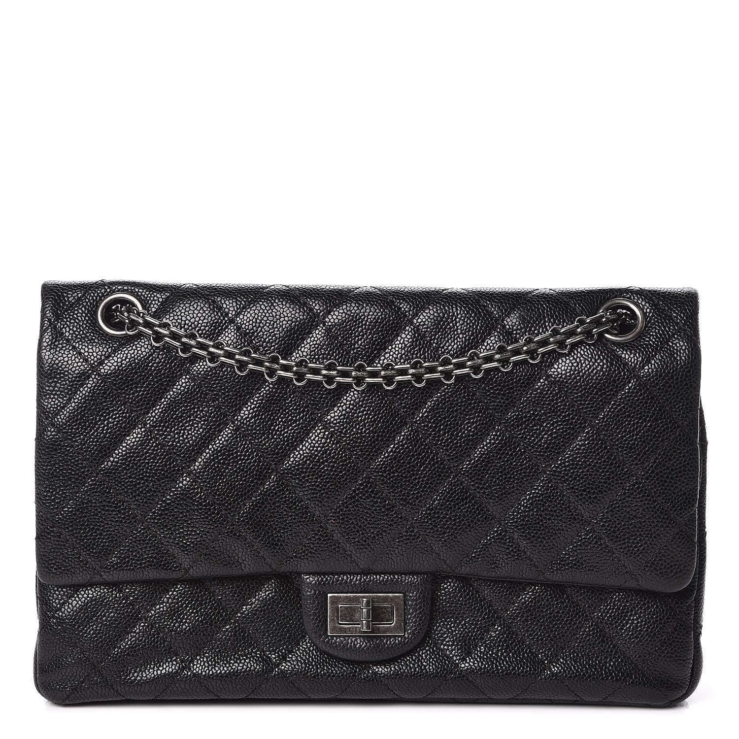 Chanel Caviar Quilted 2.55 Reissue 226 Flap Black 1 of 10