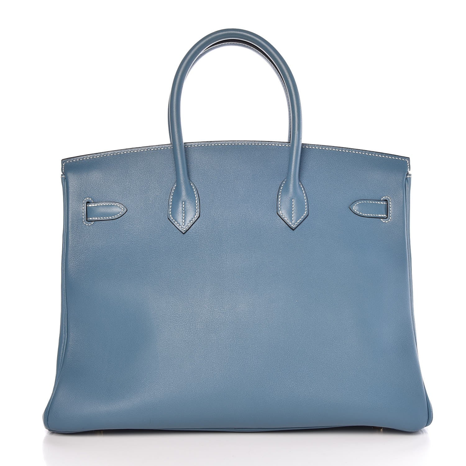 Hermes Gulliver Birkin 35 Blue Jean 5 of 33