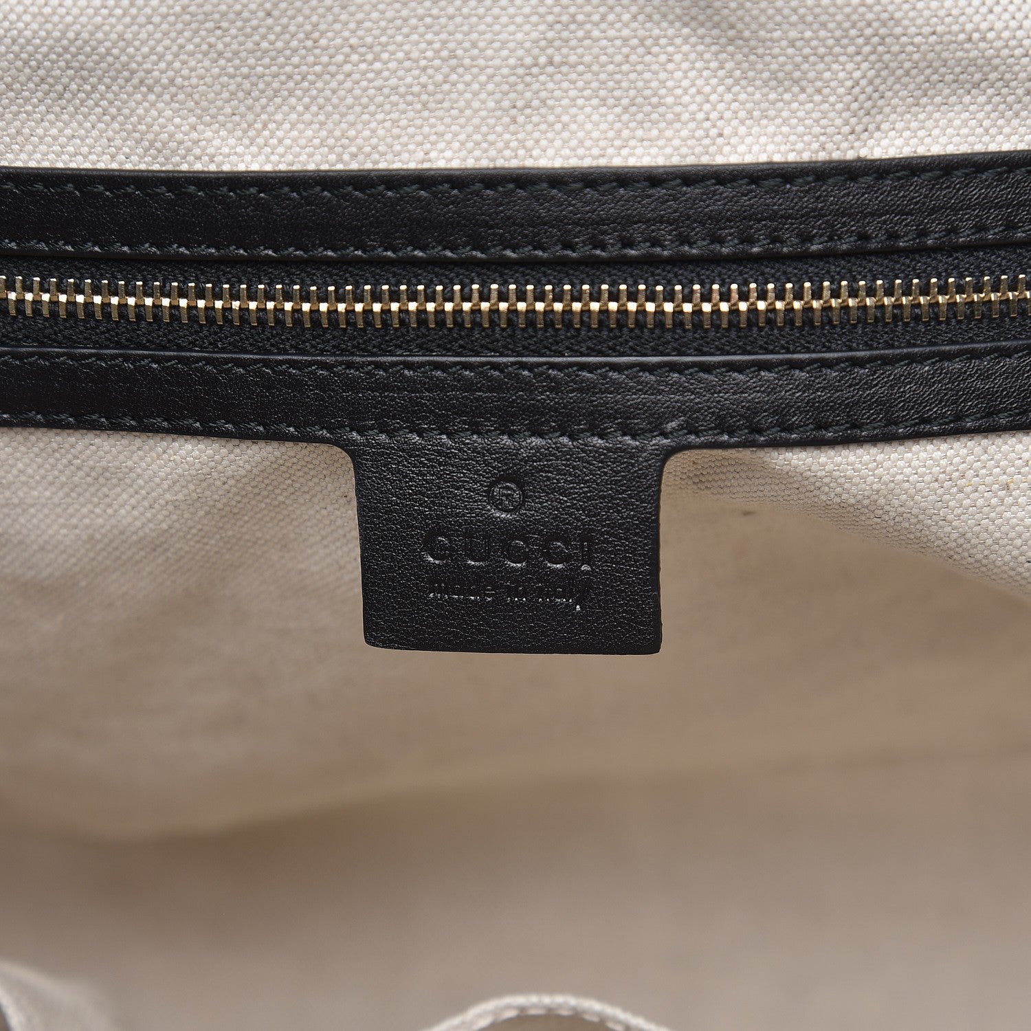 Gucci Patent Microguccissima Medium Nice Tote Black 6 of 9