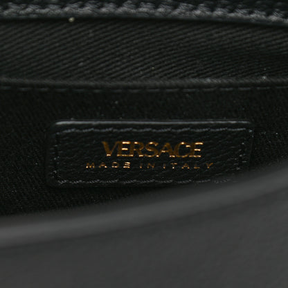 Versace Calfskin La Medusa Small Hobo Crossbody Black 6 of 8