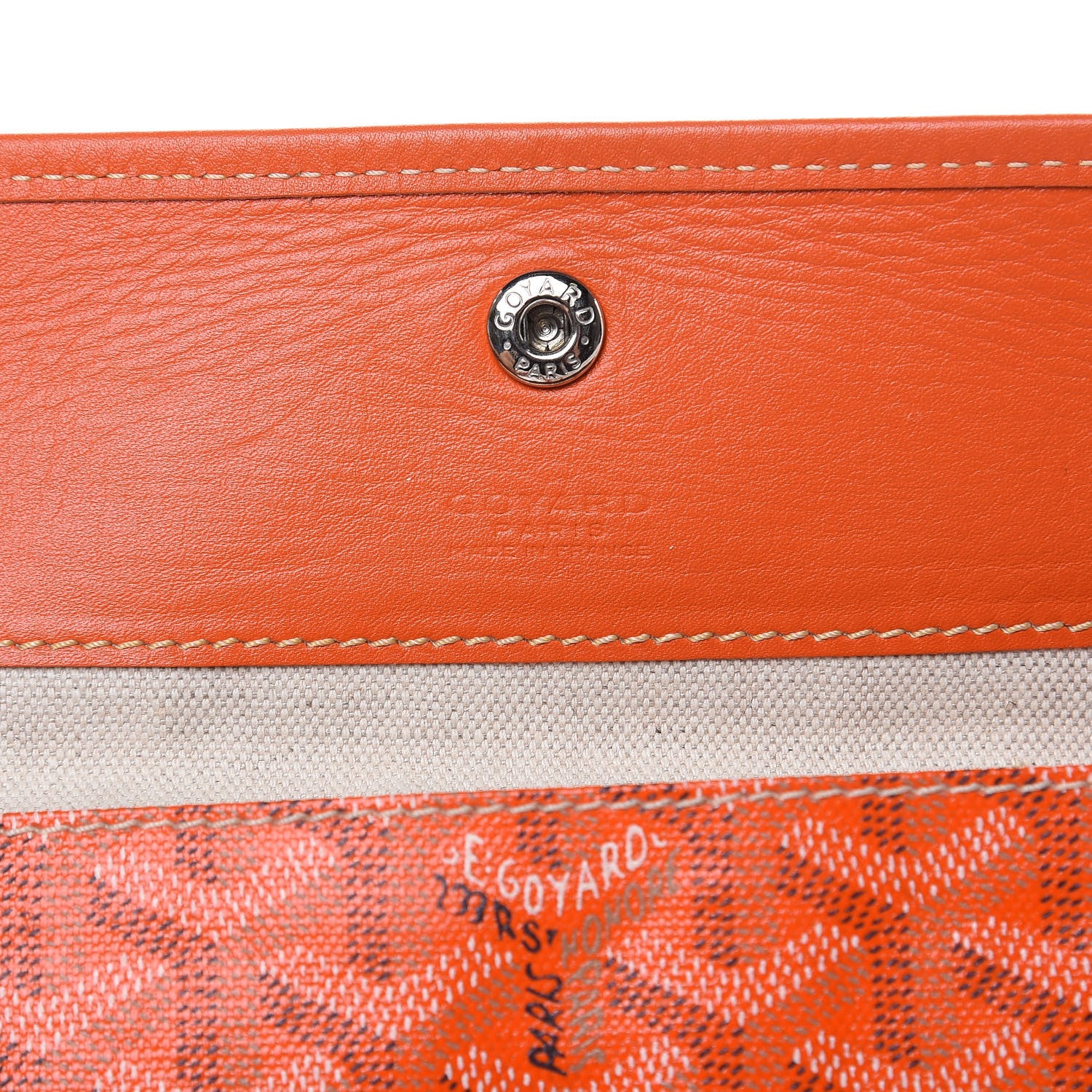 Goyard Goyardine Saint Louis PM Orange 6 of 14