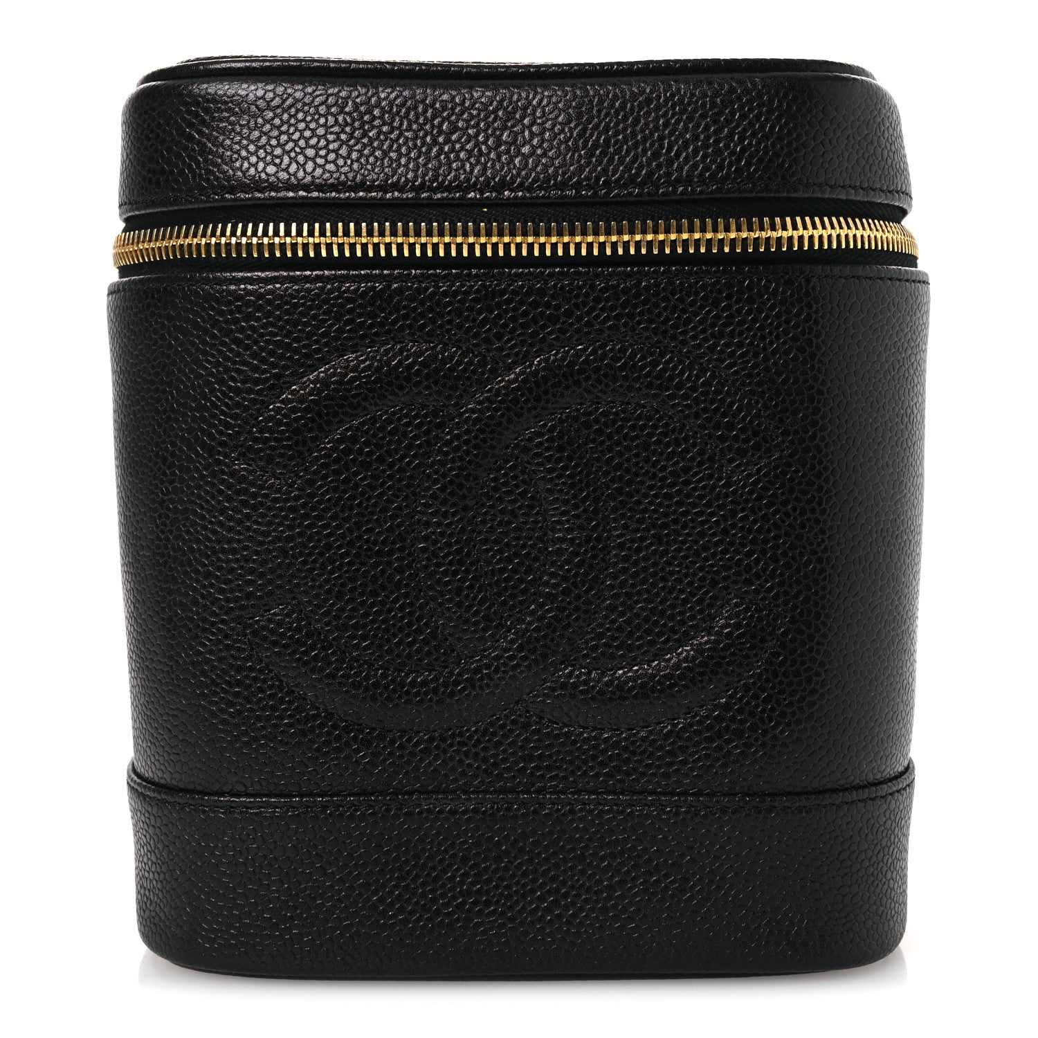 Chanel Caviar Vanity Cosmetic Case Black 1 of 14