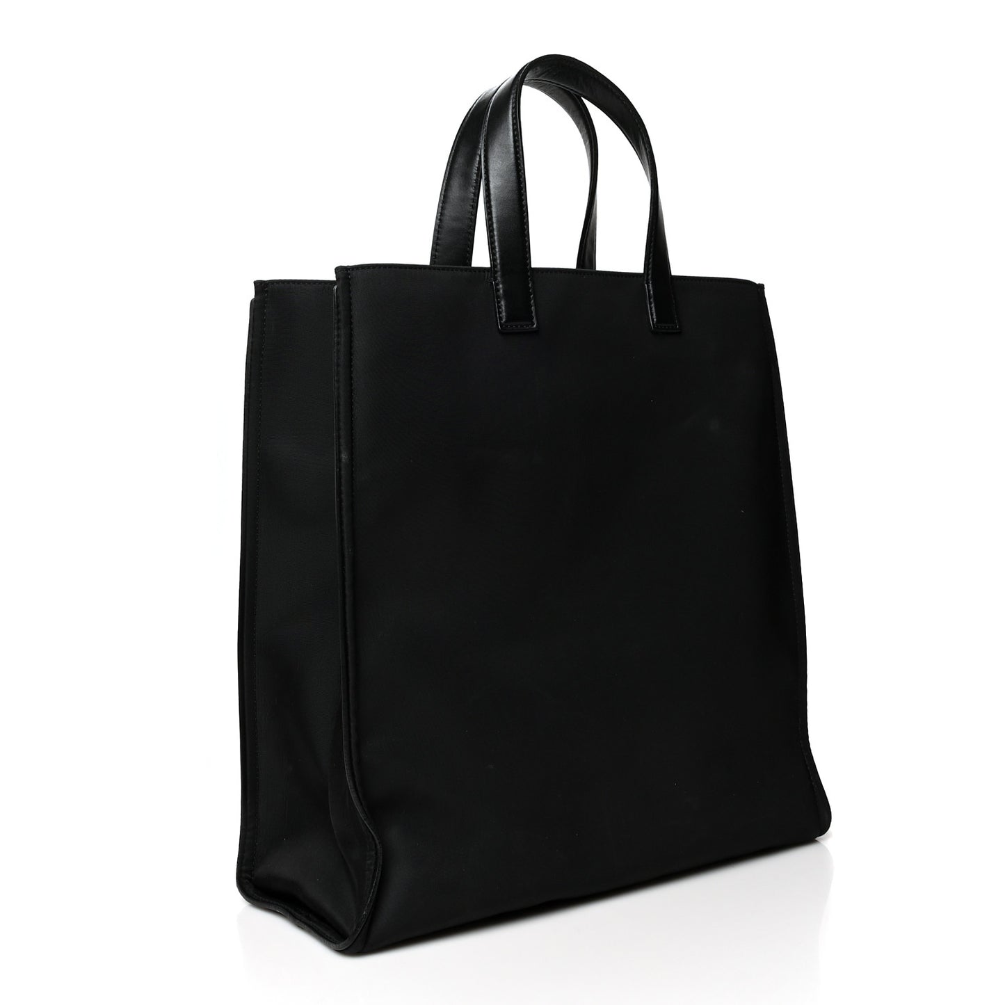 Nylon Vitello Liberty Dolce Monster Eyes Tote Black Sunflower