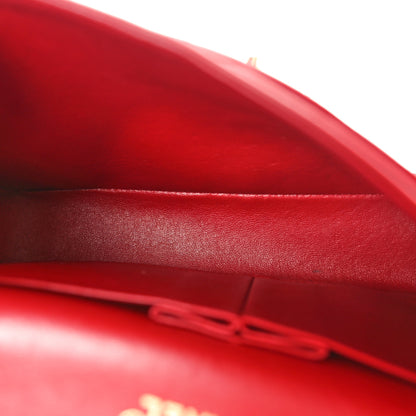 Chanel Lambskin Quilted Medium Double Flap Red 5 of 12