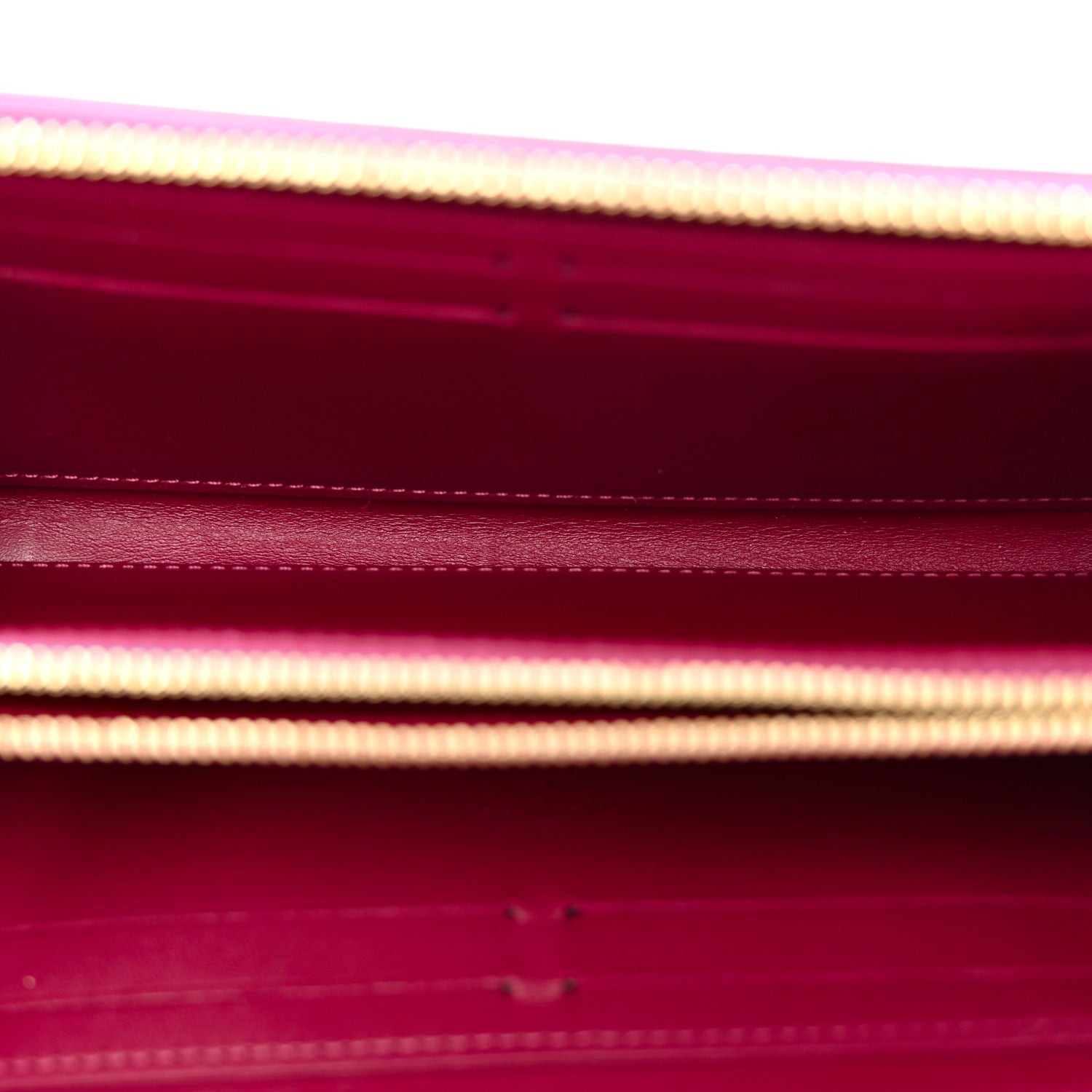 Louis Vuitton Vernis Clemence Wallet Magenta 5 of 7