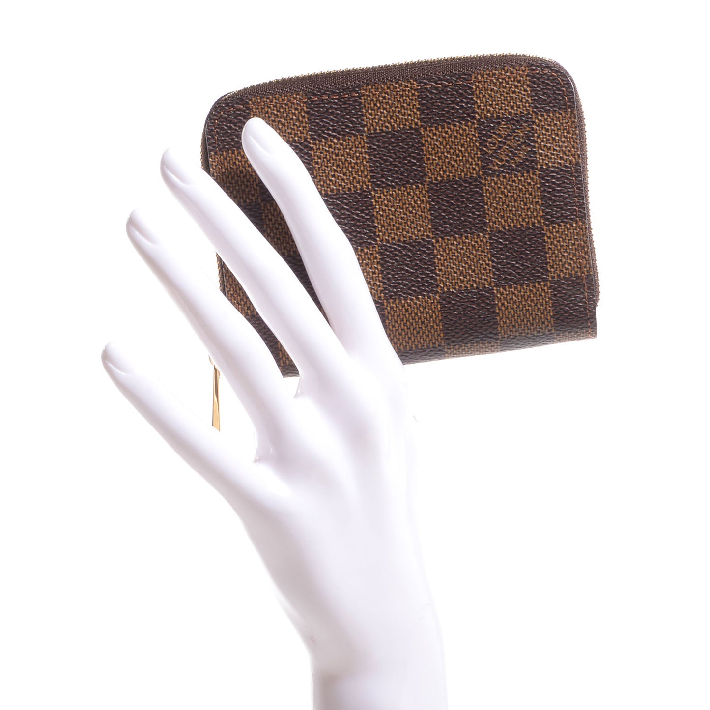 Damier Ebene Zippy Coin Purse