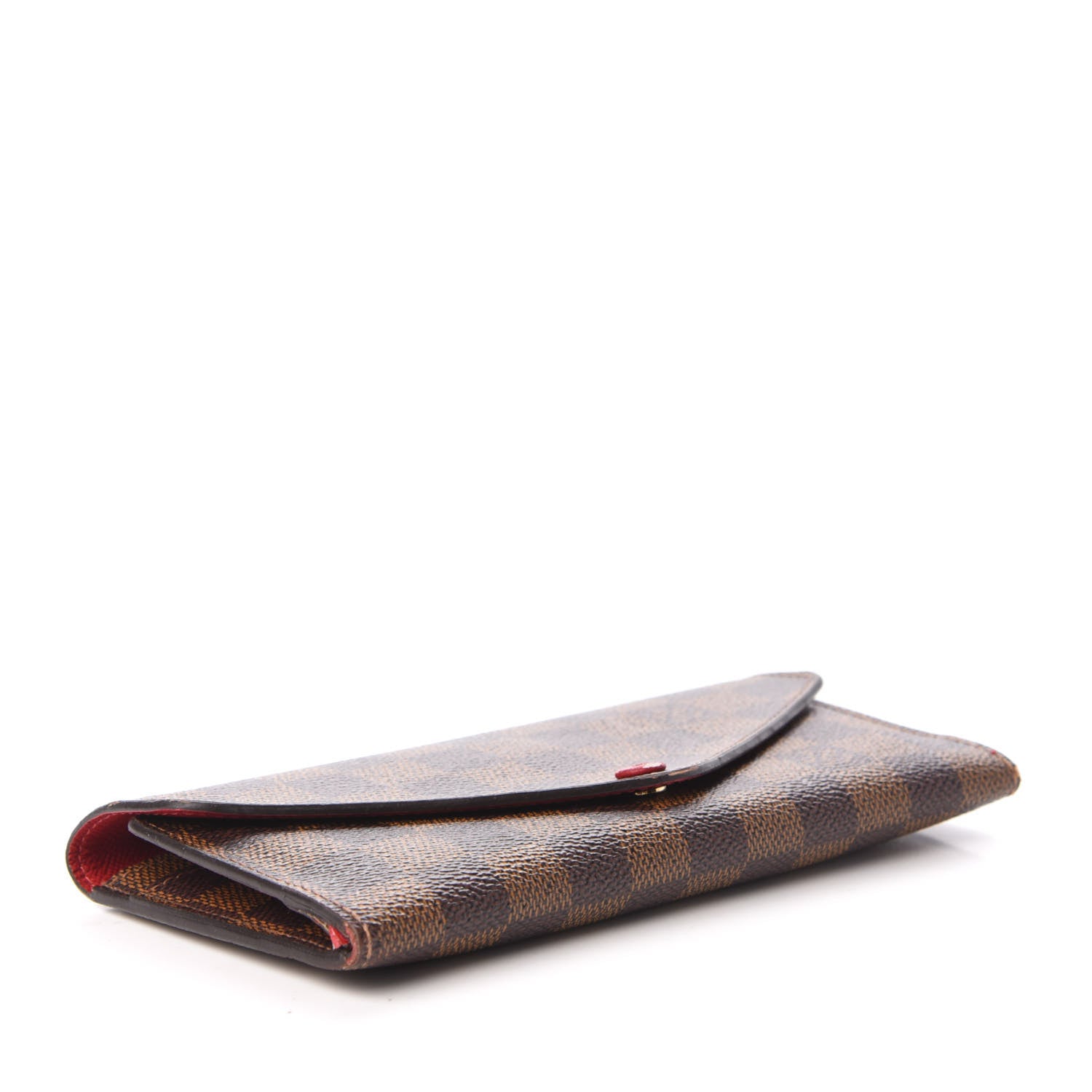 Louis Vuitton Damier Ebene Josephine Wallet Red 4 of 7