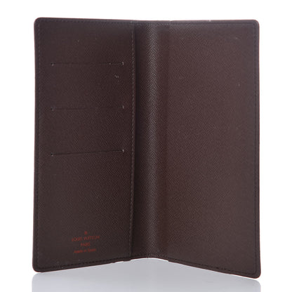 Louis Vuitton Damier Ebene Pocket Agenda Cover 5 of 6