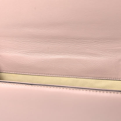 Valentino Garavani Vitello Crystal Embellished Medium Glam Lock Rockstud Flap Poudre 9 of 28
