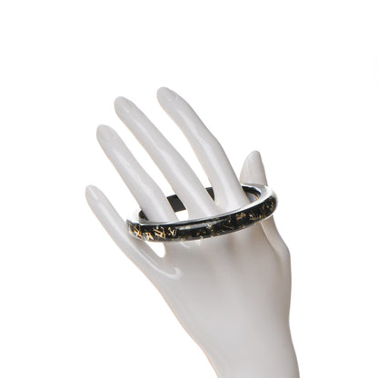 Louis Vuitton Resin Swarovski Medium Inclusion Bracelet PM Black 2 of 3