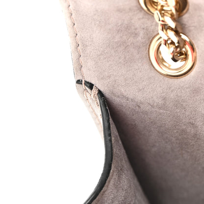 Valentino Garavani Crystal Suede Mini Rockstud Demilune Shoulder Bag Multicolor 12 of 12