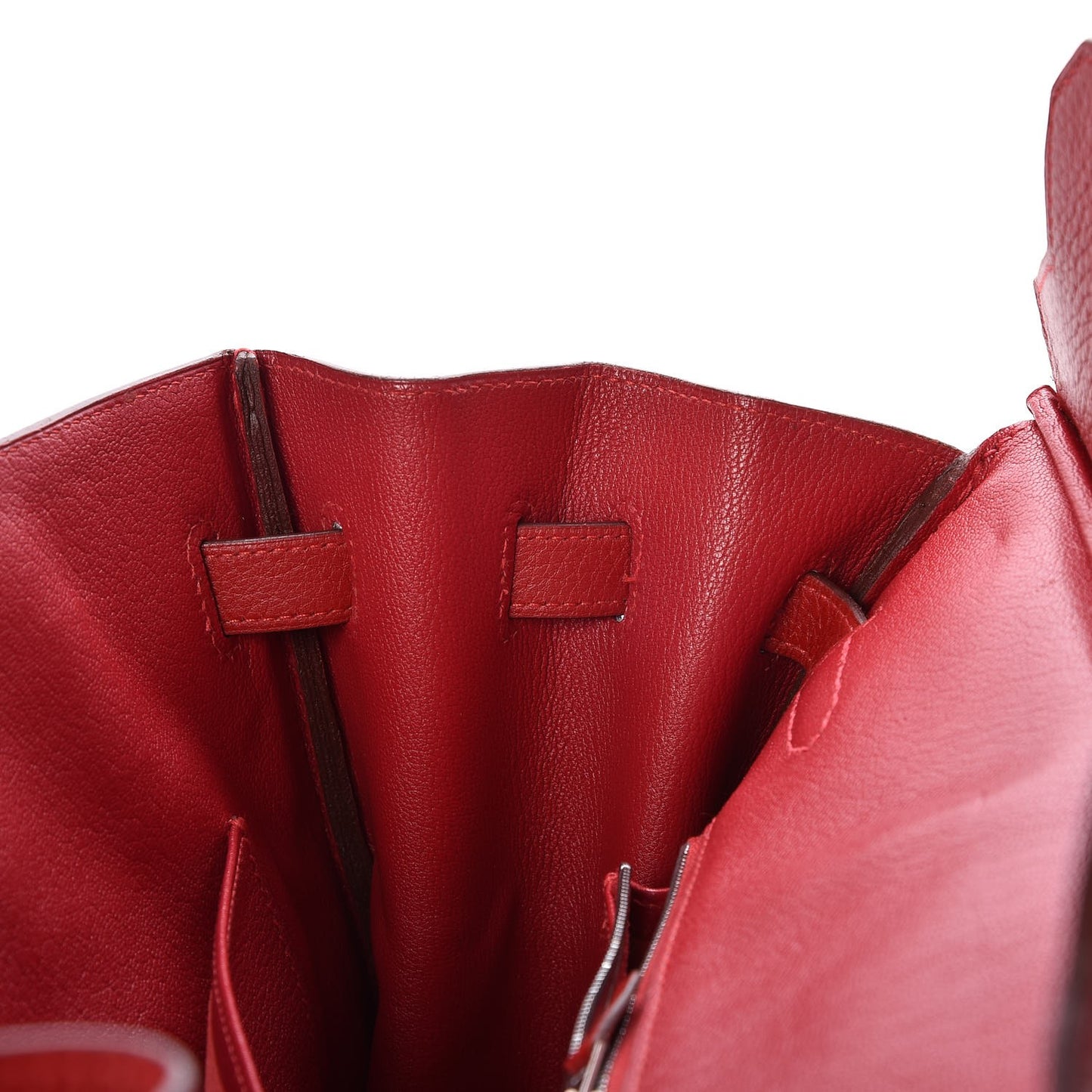 Taurillon Clemence Birkin 35 Rouge Casaque