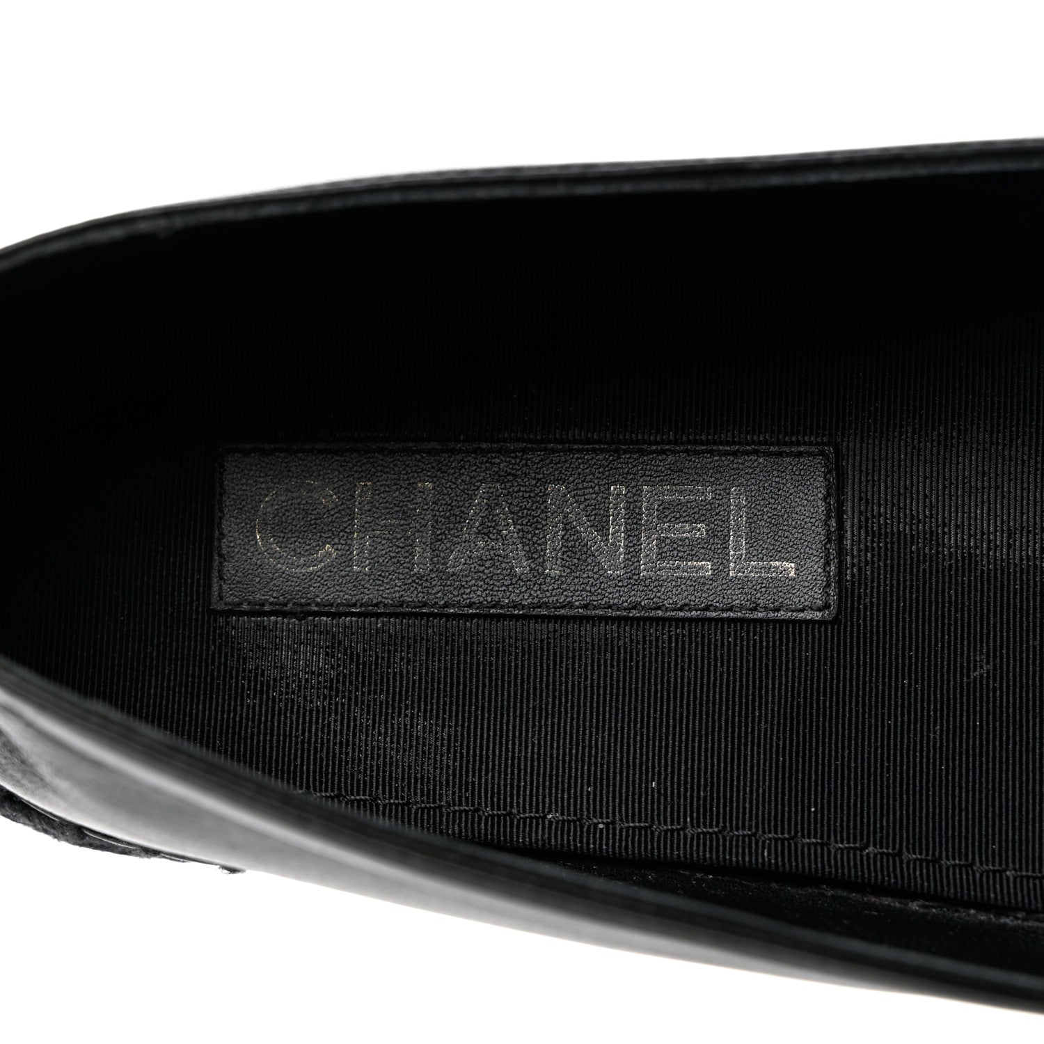 Chanel Lambskin Quilted CC Logo Espadrilles 41 Black 7 of 10