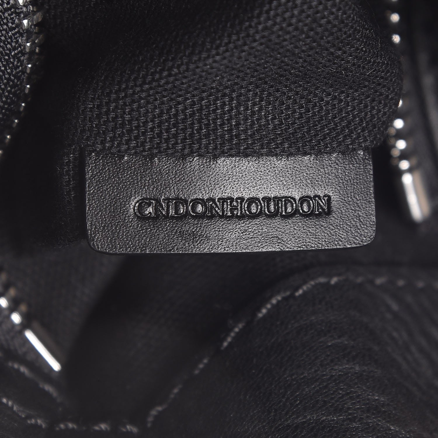 Burberry Canvas Mega Check Grained Calfskin Medium Harcourt Satchel Black 7 of 12