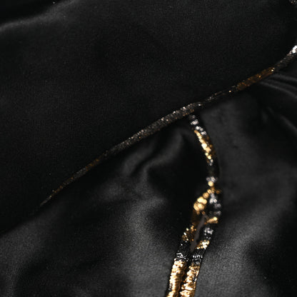 Gucci Metallic Leonte Turban Black Gold 8 of 9