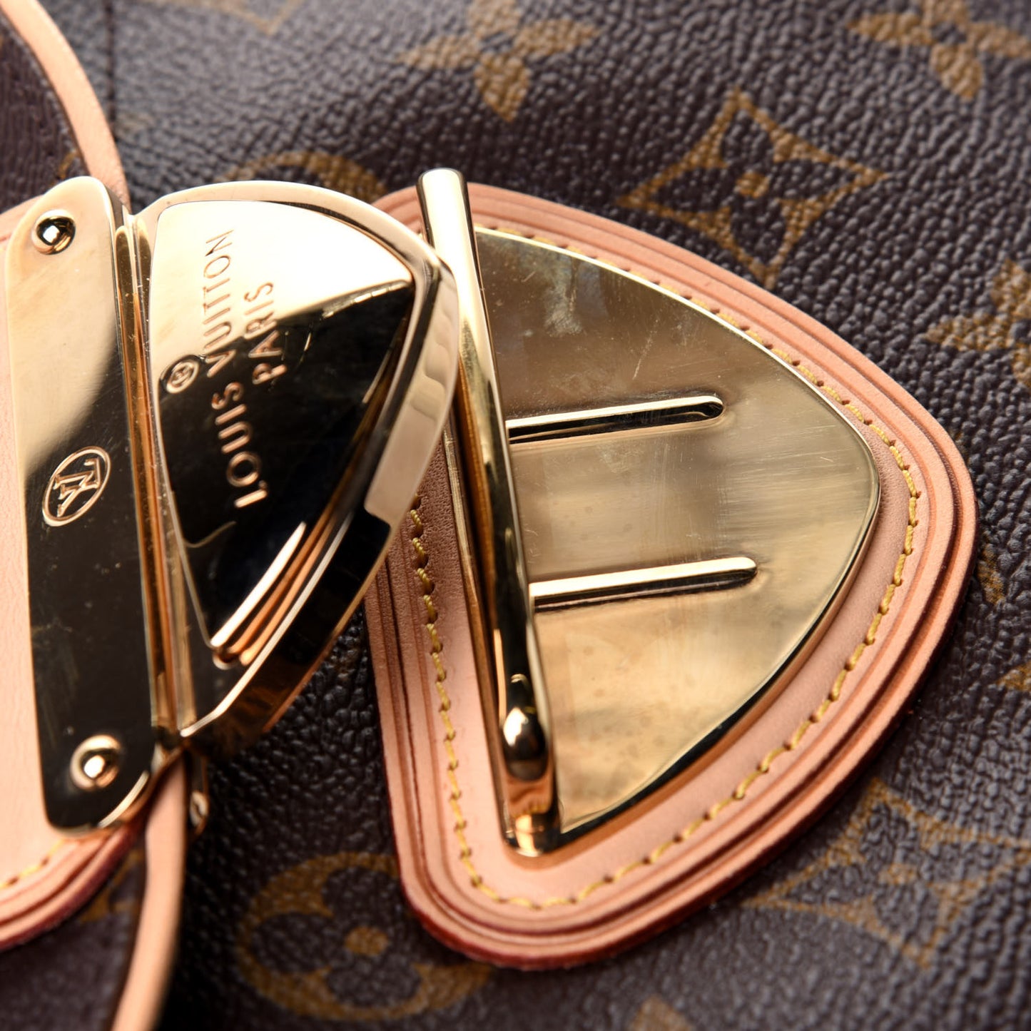 Monogram Beverly Clutch