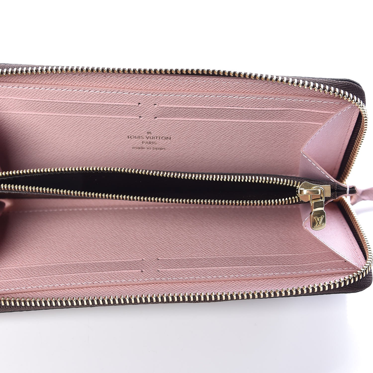 Louis Vuitton Monogram Clemence Wallet Rose Ballerine 5 of 7