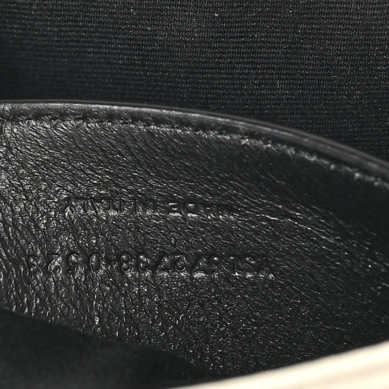 Saint Laurent Lambskin Quilted Monogram Mini Nolita Crema Soft 7 of 11